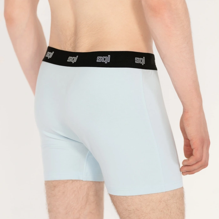 SQL Erkek Açık Mavi Boxer