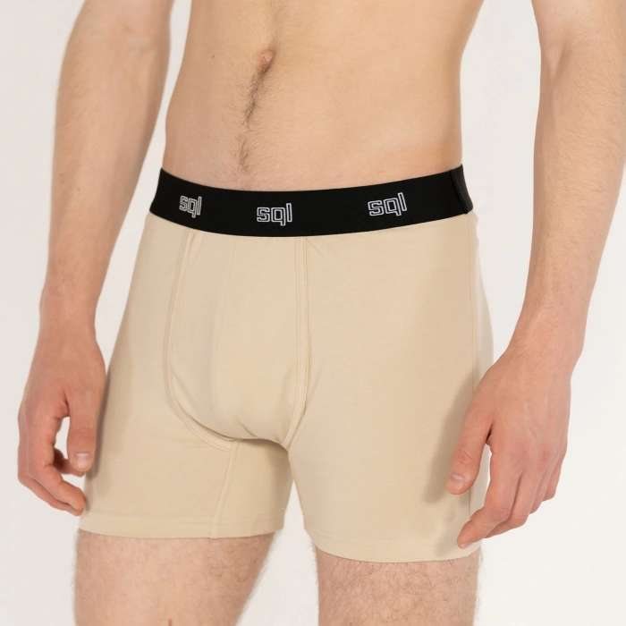 SQL Erkek Bej Boxer