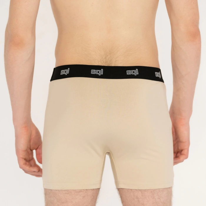 SQL Erkek Bej Boxer