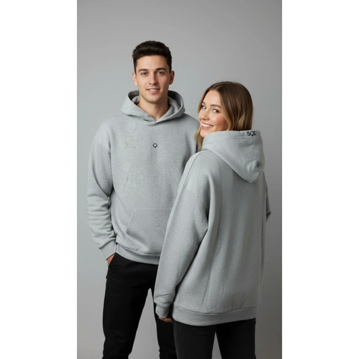 Unisex Kapşonlu Sweatshirt