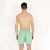 Baskılı Erkek Mint Deniz Şortu