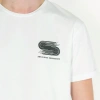 Slimfit Artificial Experience Baskılı Erkek Beyaz T-Shirt