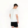 Slimfit Artificial Experience Baskılı Erkek Beyaz T-Shirt