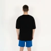 Oversized ICE-KRISTAL Erkek Siyah T-Shirt
