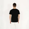 Slimfit SQL Baskılı Siyah Erkek T-Shirt