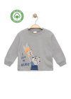Ayıcık Baskılı %100 Pamuk İnce Mevsimlik Uzun Kollu Çocuk Tshirt - Çocuk Giyim