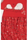 Kız Bebek Çiçek Desenli Tulum Badi 2li Set - Bebek Giyim