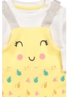 Kız Bebek Sevimli Tulum Badi 2li Set - Bebek Giyim