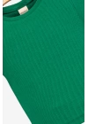Kız Çocuk 3lü Set Kısa Kollu Kaşkorse T-shirt -Çocuk Giyim