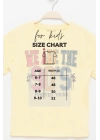 Kız Çocuk Desenli Kısa Kollu T-shirt -Çocuk Giyim