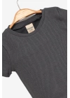 Kız Çocuk Kaşkorse Kısa Kollu T-shirt -Çocuk Giyim