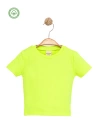 Kız Çocuk Kaşkorse Kısa Kollu T-shirt -Çocuk Giyim