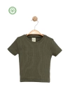 Kız Çocuk Kaşkorse Kısa Kollu T-shirt -Çocuk Giyim