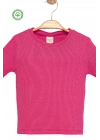 Kız Çocuk Kısa Kollu Kaşkorse 3lü T-shirt Seti -Çocuk Giyim