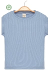 Kız Çocuk Kısa Kollu Kaşkorse 3lü T-shirt Seti -Çocuk Giyim
