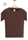 Kız Çocuk Kısa Kollu Kaşkorse 3lü T-shirt Seti -Çocuk Giyim