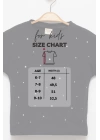 Kız Çocuk Taş Baskılı T-shirt -Çocuk Giyim