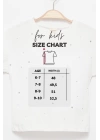 Kız Çocuk Taş Baskılı T-shirt -Çocuk Giyim