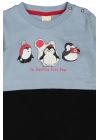 Kız Erkek Bebek Tulum Şapkalı 2li Set - Bebek Giyim