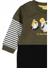Kız Erkek Bebek Tulum Şapkalı 2li Set - Bebek Giyim
