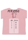 Kız Erkek Çocuk 4lü Set Düz Kısa Kollu T-shirt - Çocuk Giyim