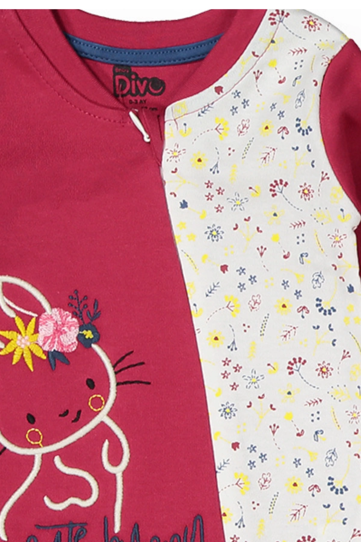 Kız Bebek Tulum Şapkalı 2li Set - Bebek Giyim