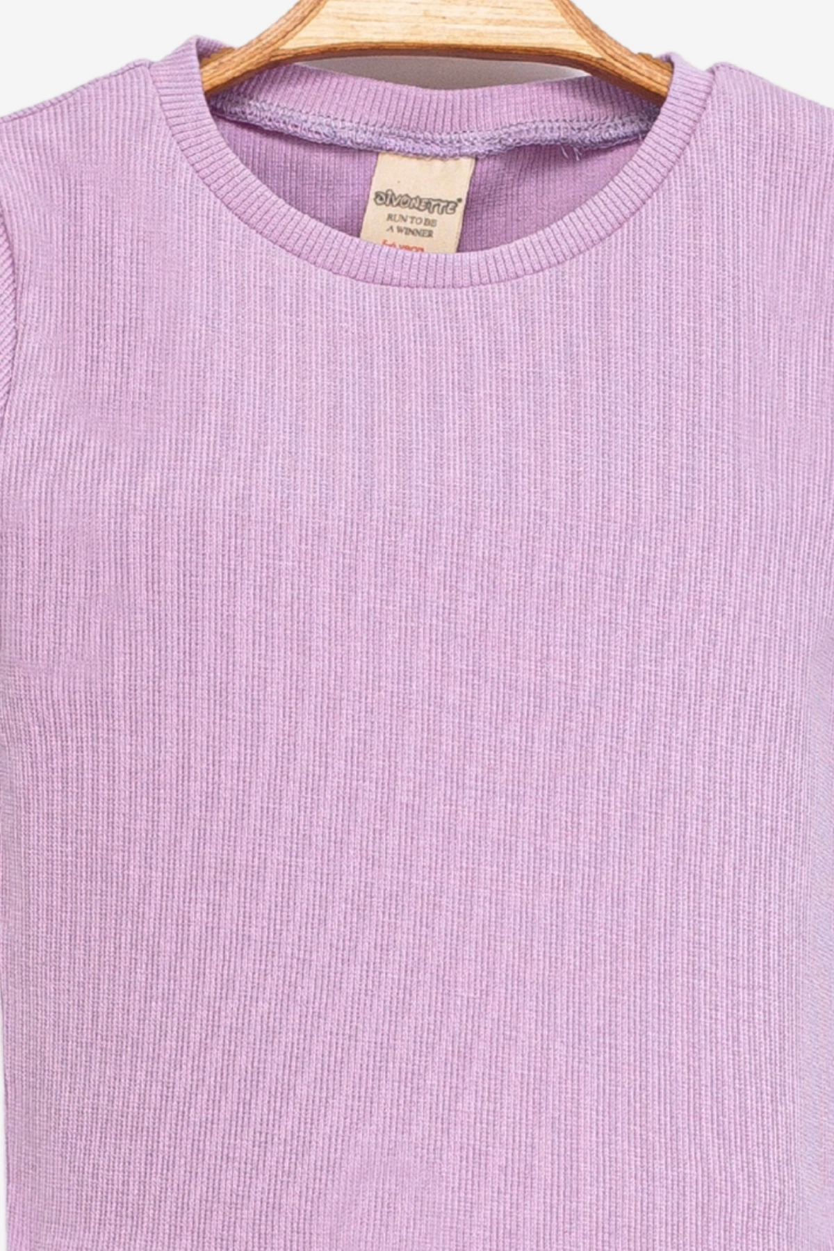 Kız Çocuk 3lü Set Düz Kısa Kollu Kaşkorse T-shirt -Çocuk Giyim