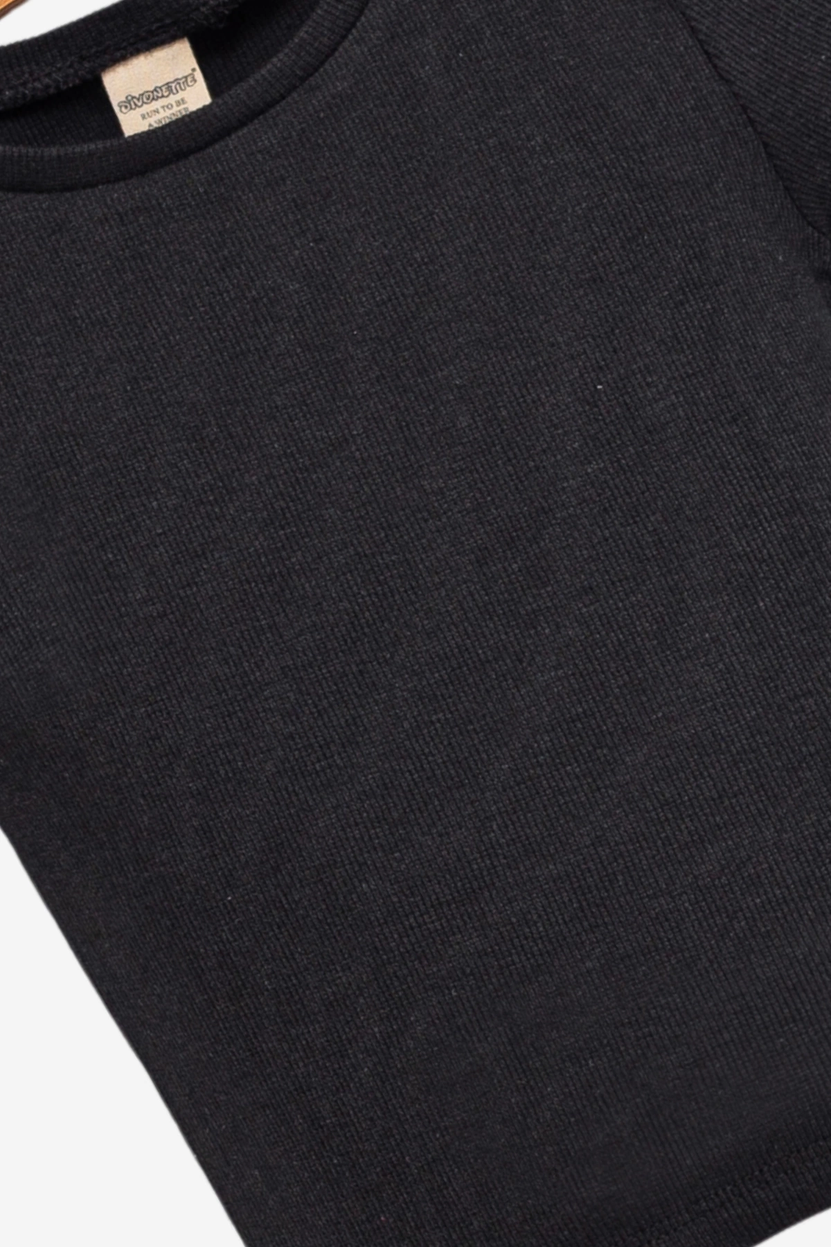 Kız Çocuk 3lü Set Kısa Kollu Kaşkorse T-shirt -Çocuk Giyim