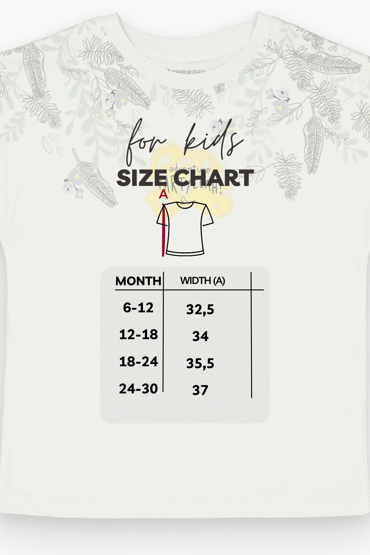 Kız Çocuk Desenli T-shirt -Çocuk Giyim