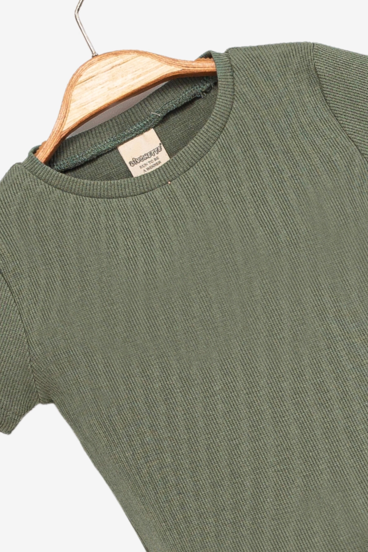 Kız Çocuk Kaşkorse Kısa Kollu T-shirt -Çocuk Giyim