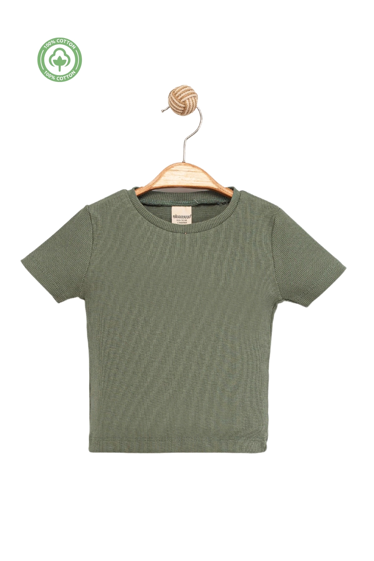 Kız Çocuk Kaşkorse Kısa Kollu T-shirt -Çocuk Giyim