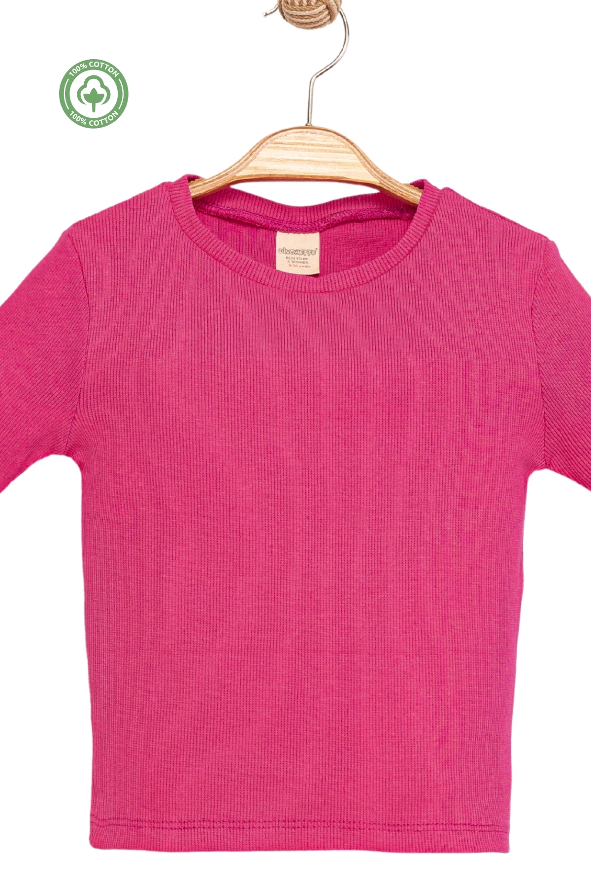 Kız Çocuk Kısa Kollu Kaşkorse 3lü T-shirt Seti -Çocuk Giyim