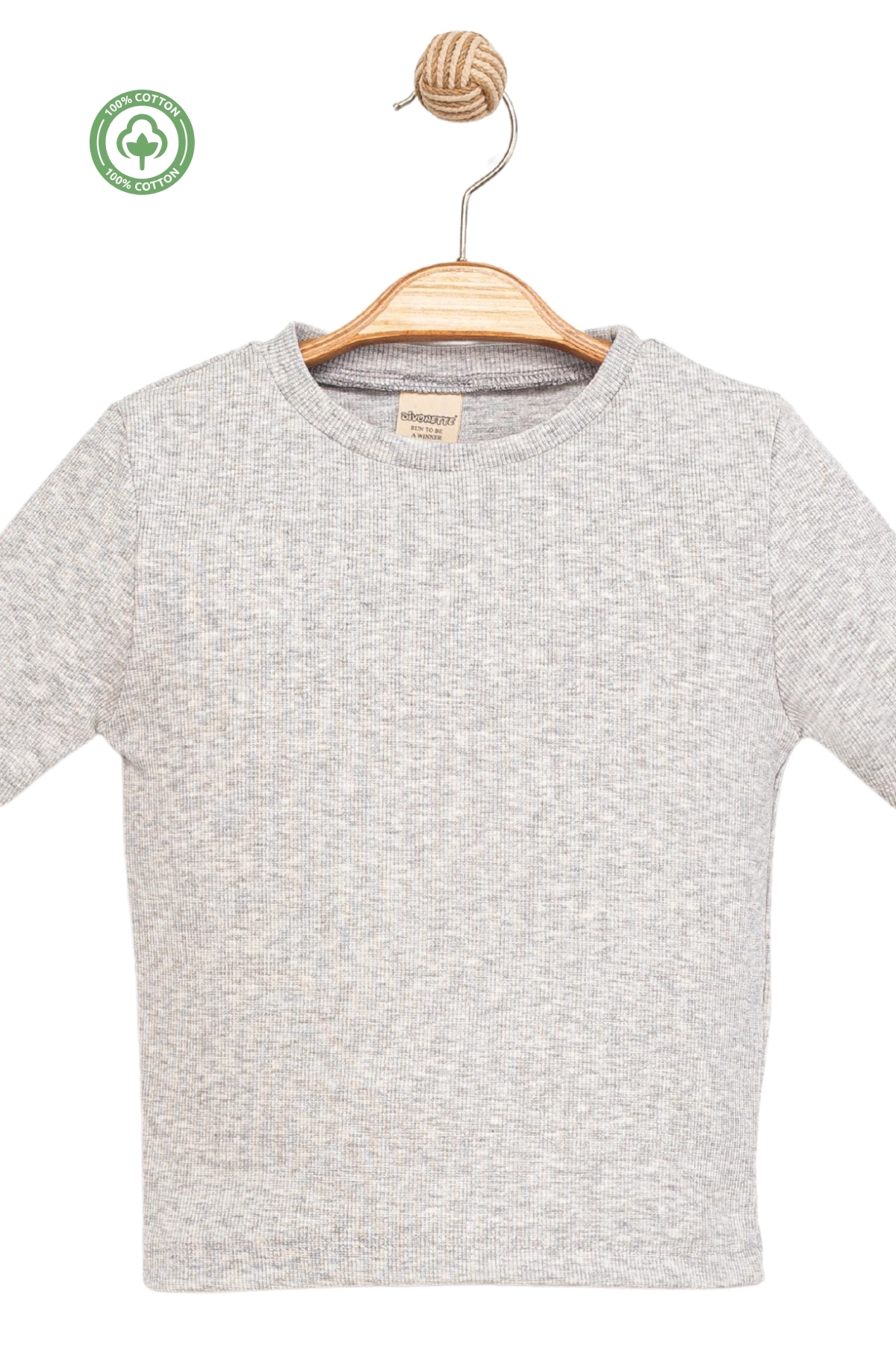 Kız Çocuk Kısa Kollu Kaşkorse 3lü T-shirt Seti -Çocuk Giyim