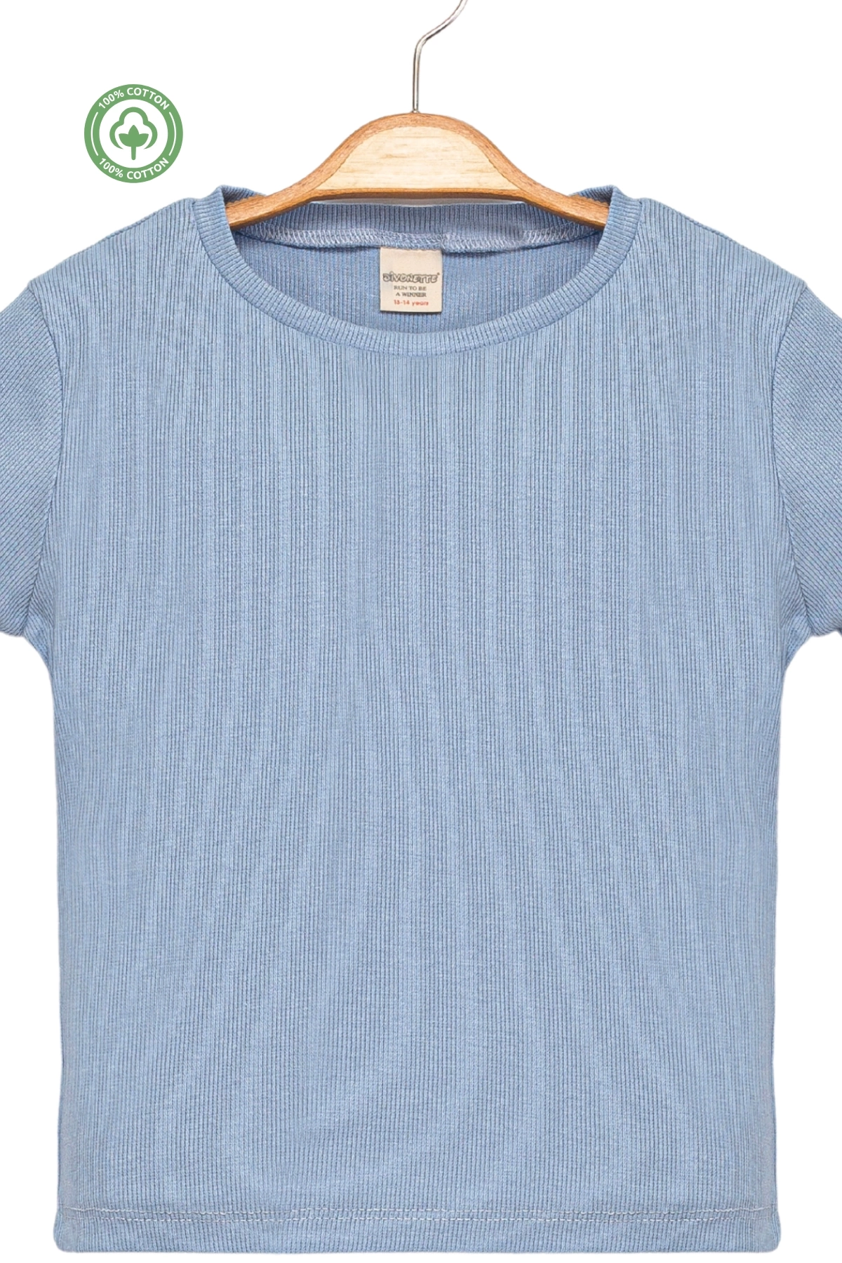 Kız Çocuk Kısa Kollu Kaşkorse 3lü T-shirt Seti -Çocuk Giyim
