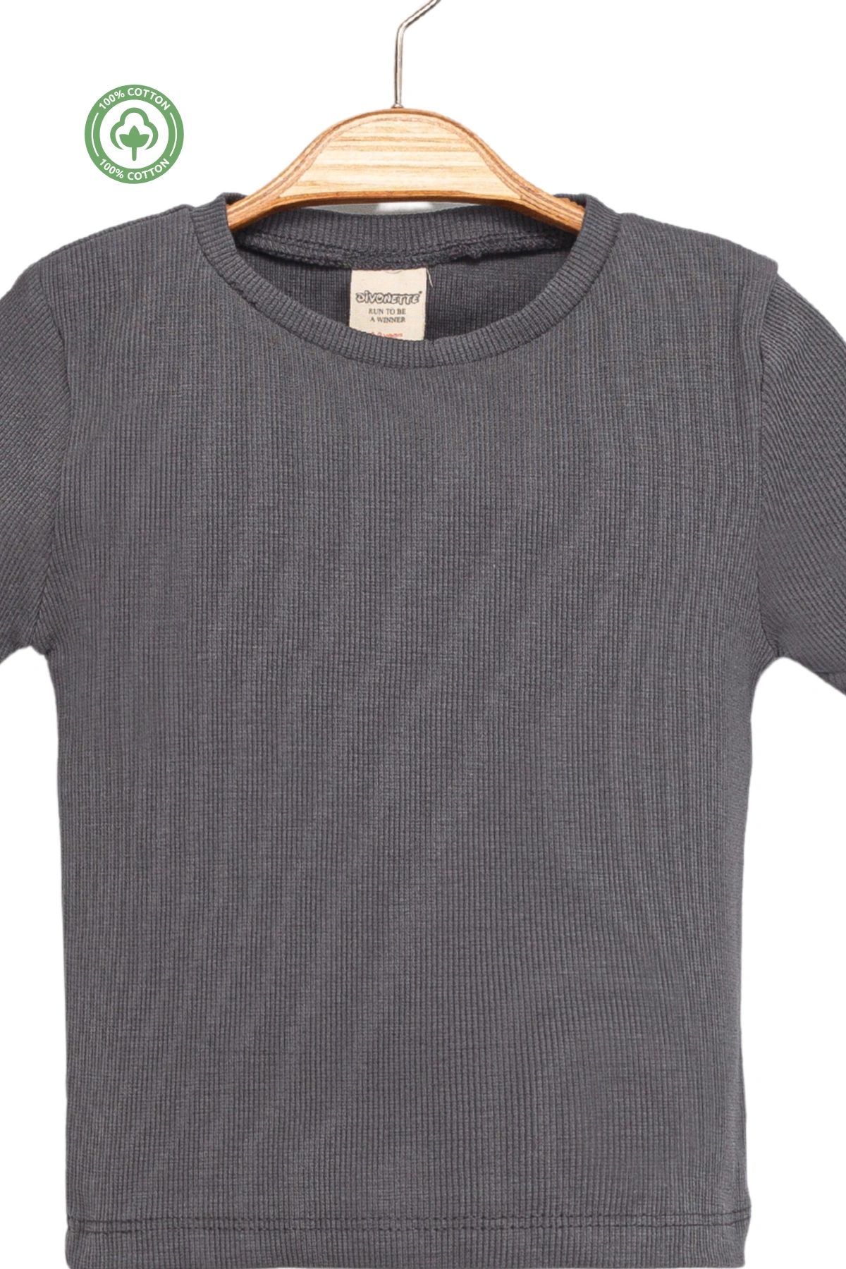 Kız Çocuk Kısa Kollu Kaşkorse 3lü T-shirt Seti -Çocuk Giyim