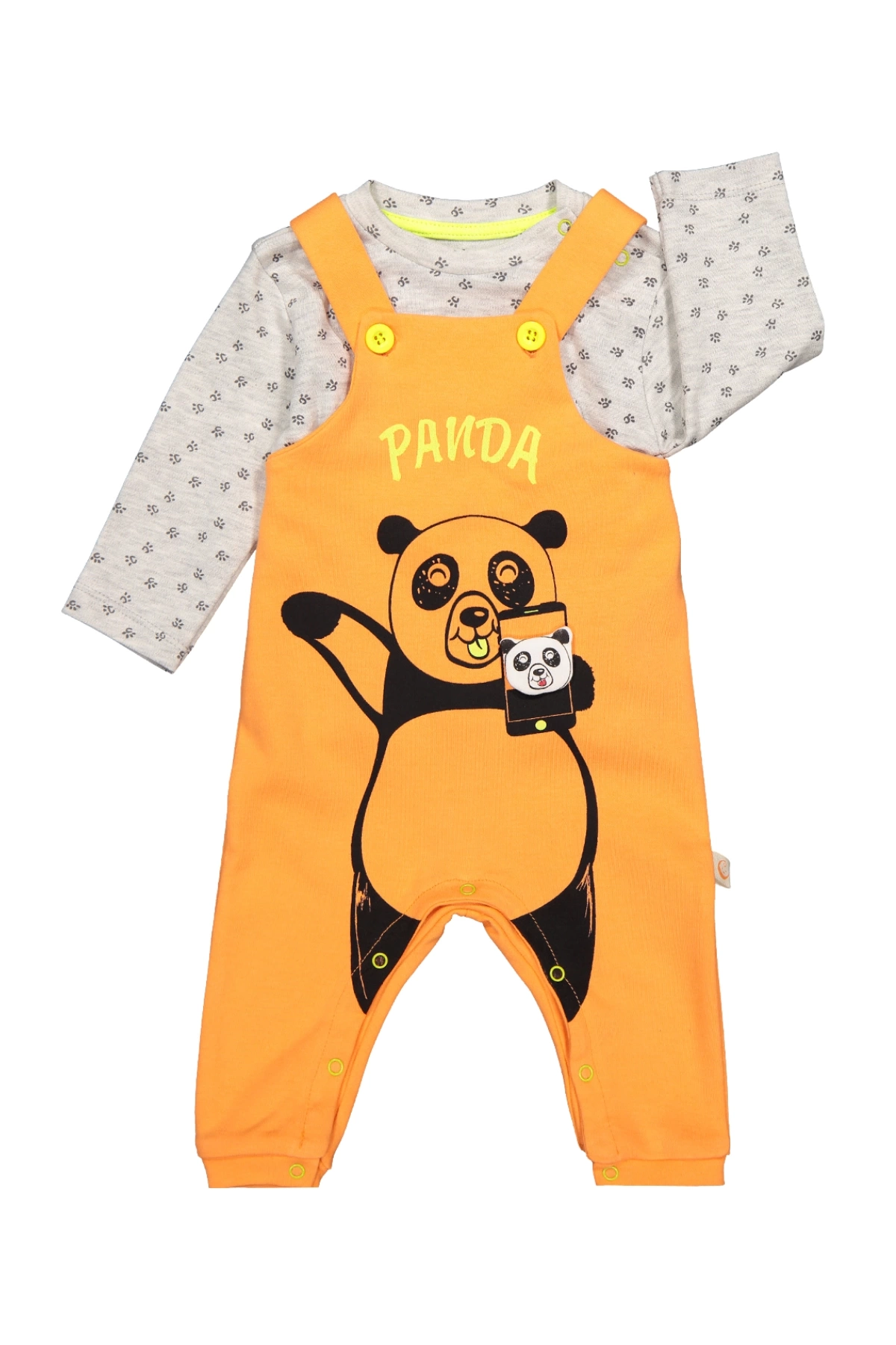 Kız Erkek Bebek Tulum 2li Set - Bebek Giyim