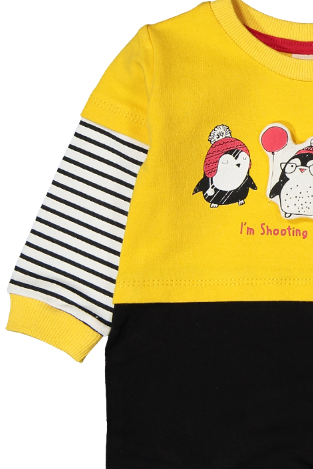 Kız Erkek Bebek Tulum Şapkalı 2li Set - Bebek Giyim