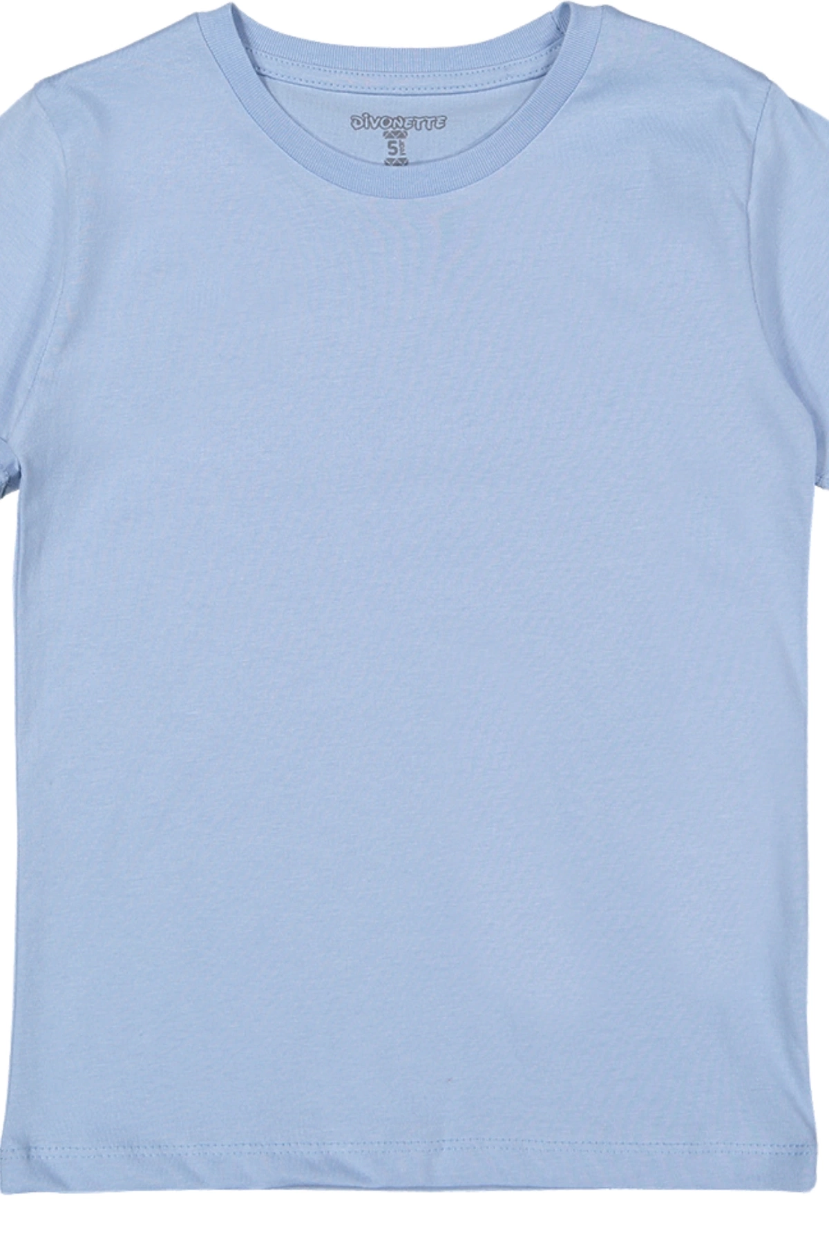 Kız Erkek Unisex Çocuk 4lü Set Düz Kısa Kollu T-shirt - Çocuk Giyim