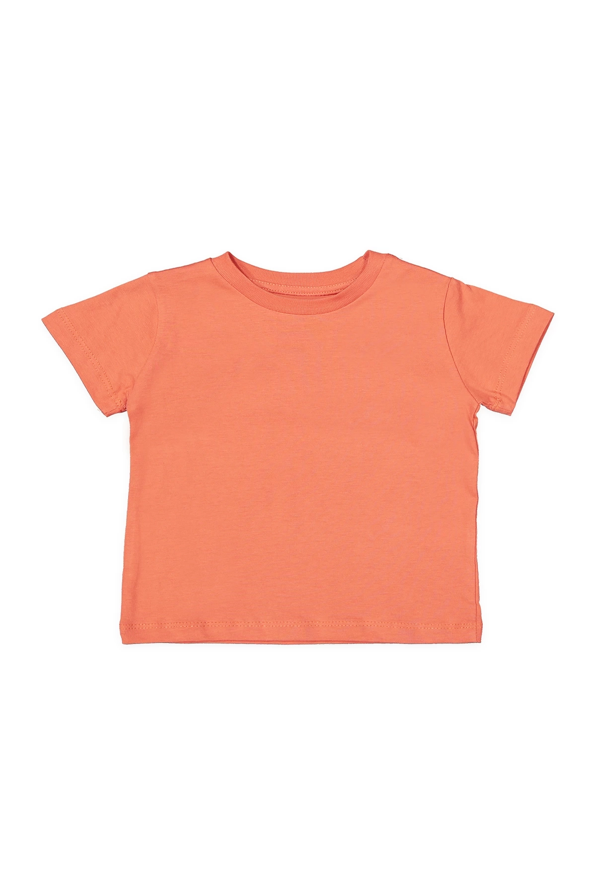 Kız Erkek Çocuk 4lü Set Düz Kısa Kollu T-shirt - Çocuk Giyim