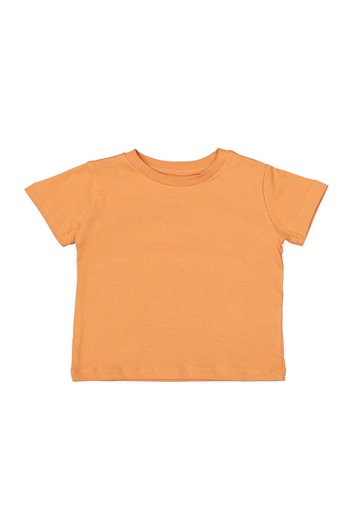 Kız Erkek Çocuk 4lü Set Düz Kısa Kollu T-shirt - Çocuk Giyim