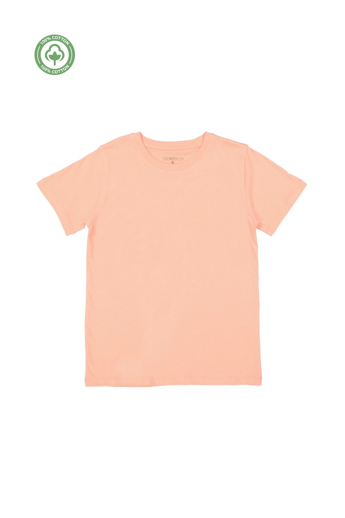 Kız Erkek Unisex Çocuk 4lü Set Düz Kısa Kollu T-shirt - Çocuk Giyim