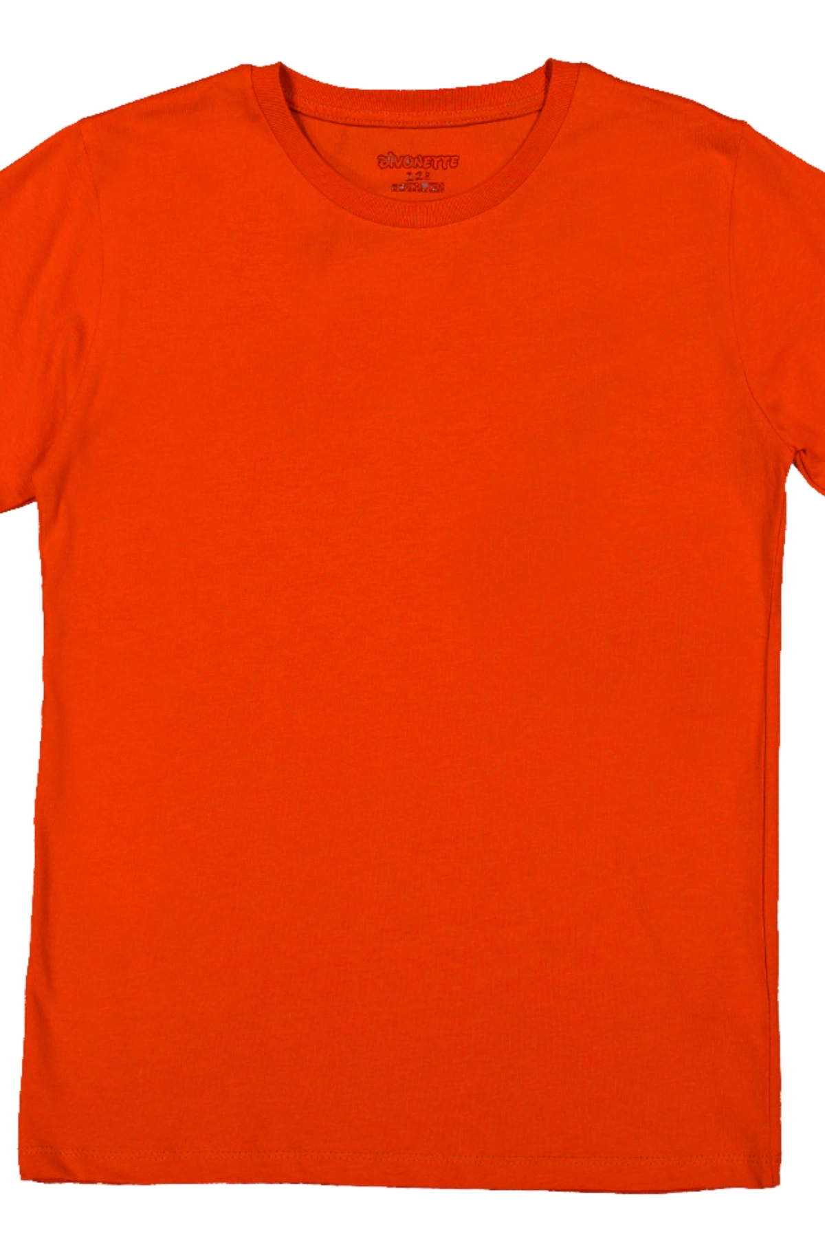 Kız Erkek Unisex Çocuk 4lü Set Düz Kısa Kollu T-shirt - Çocuk Giyim