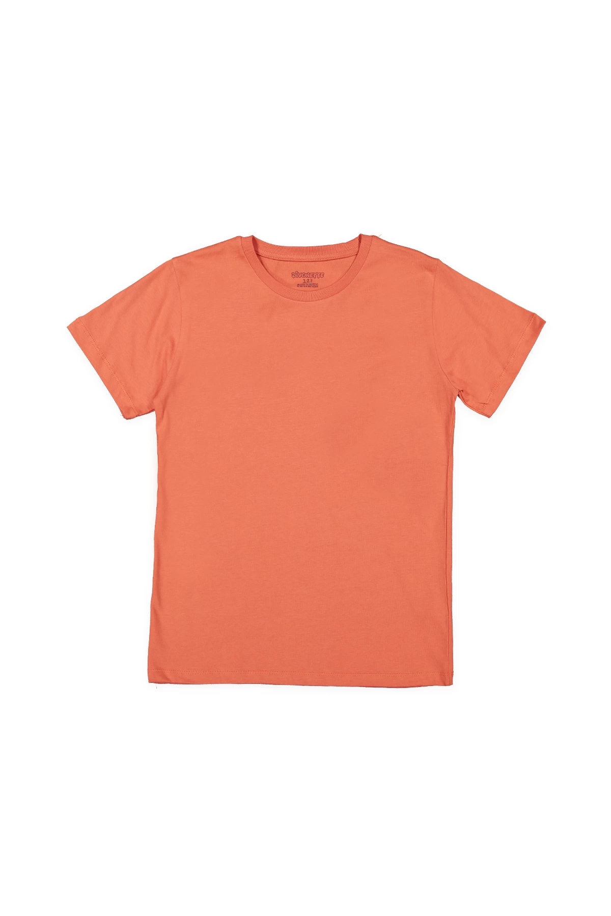 Kız Erkek Çocuk 6lı Set Düz Kısa Kollu T-shirt - Çocuk Giyim