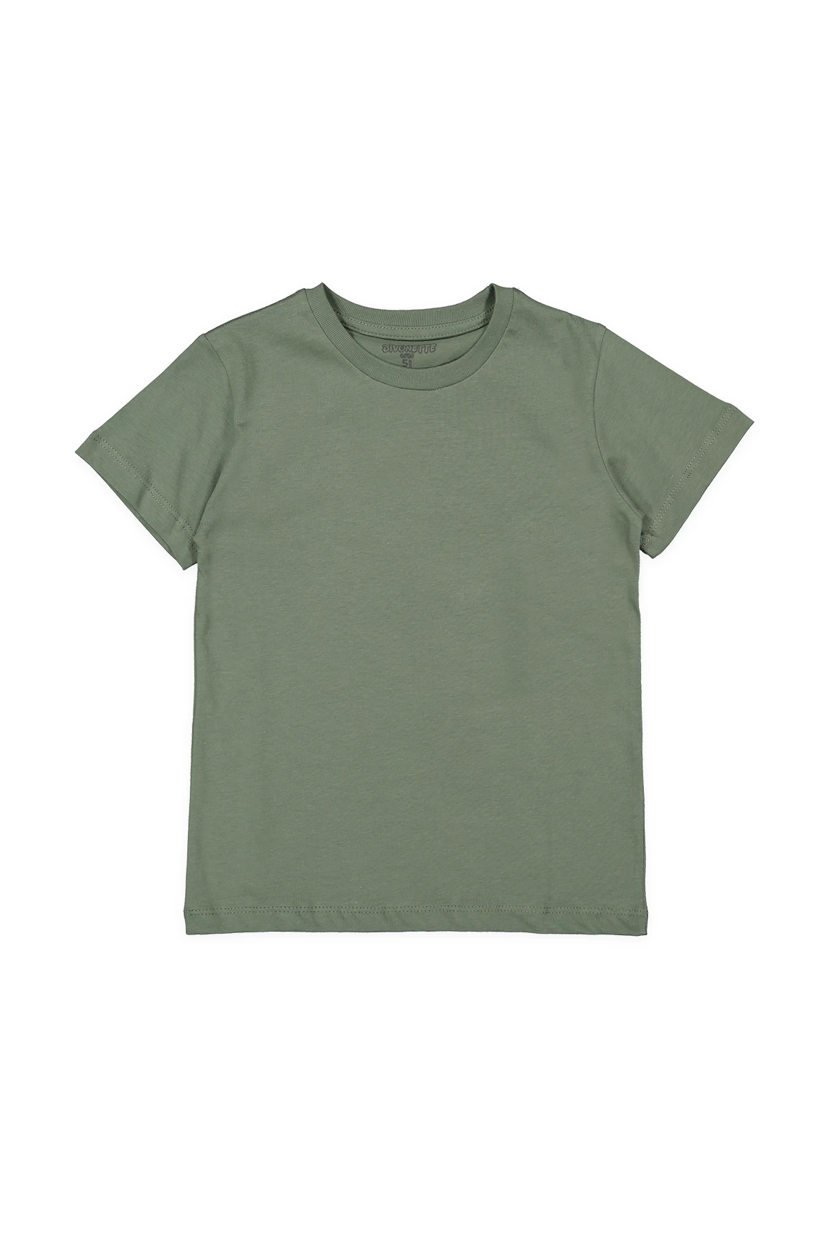 Kız Erkek Çocuk 6lı Set Düz Kısa Kollu T-shirt - Çocuk Giyim