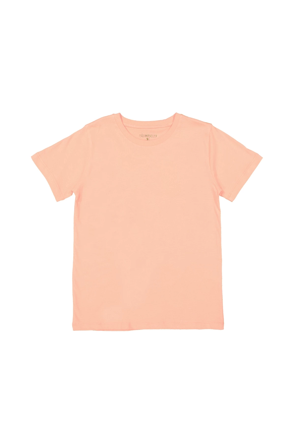 Kız Erkek Çocuk 6lı Set Düz Kısa Kollu T-shirt - Çocuk Giyim