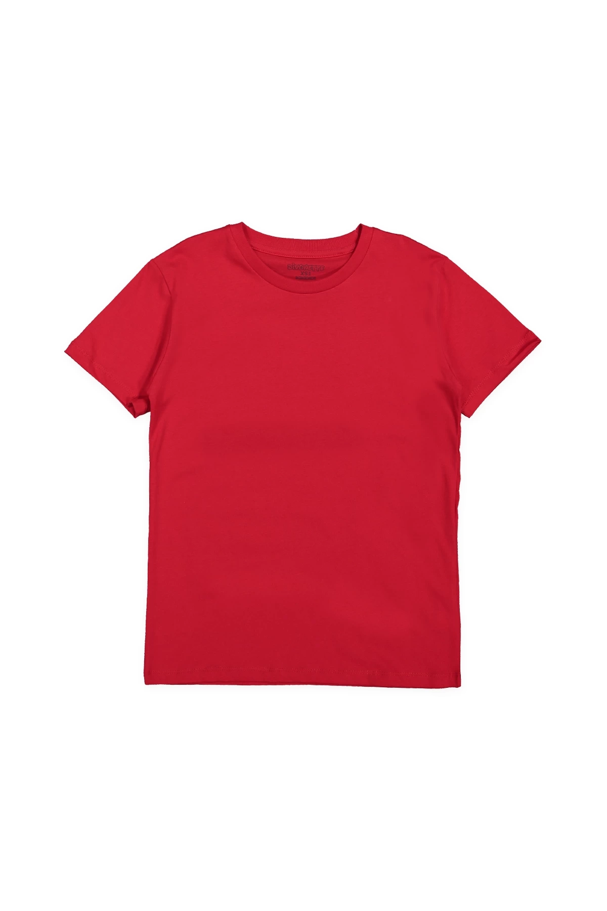 Kız Erkek Çocuk 6lı Set Düz Kısa Kollu T-shirt - Çocuk Giyim