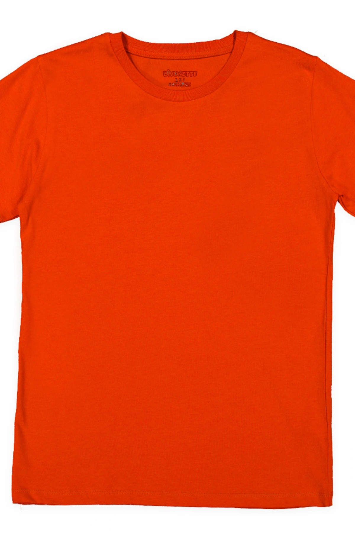 Kız Erkek Çocuk 6lı Set Düz Kısa Kollu T-shirt - Çocuk Giyim