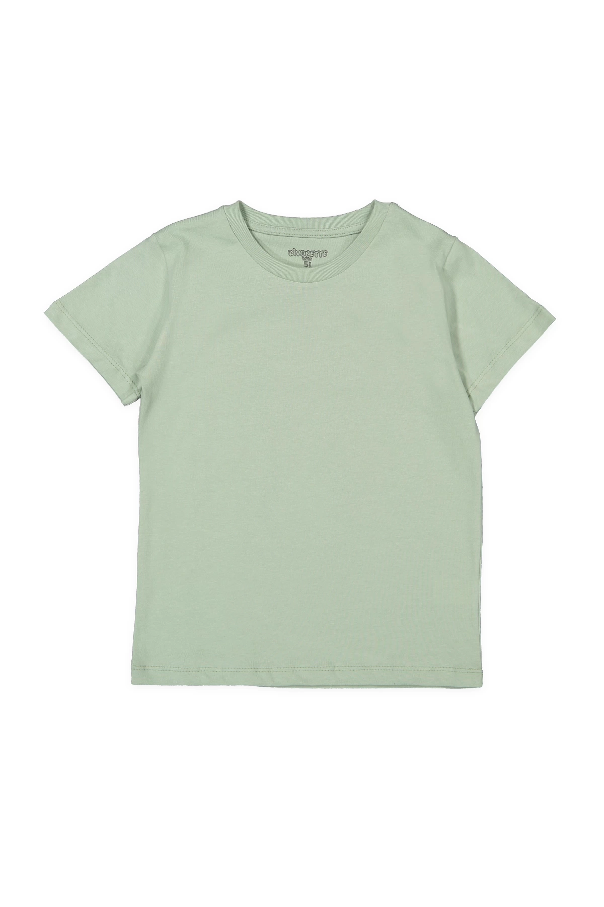 Kız Erkek Çocuk 6lı Set Düz Kısa Kollu T-shirt - Çocuk Giyim