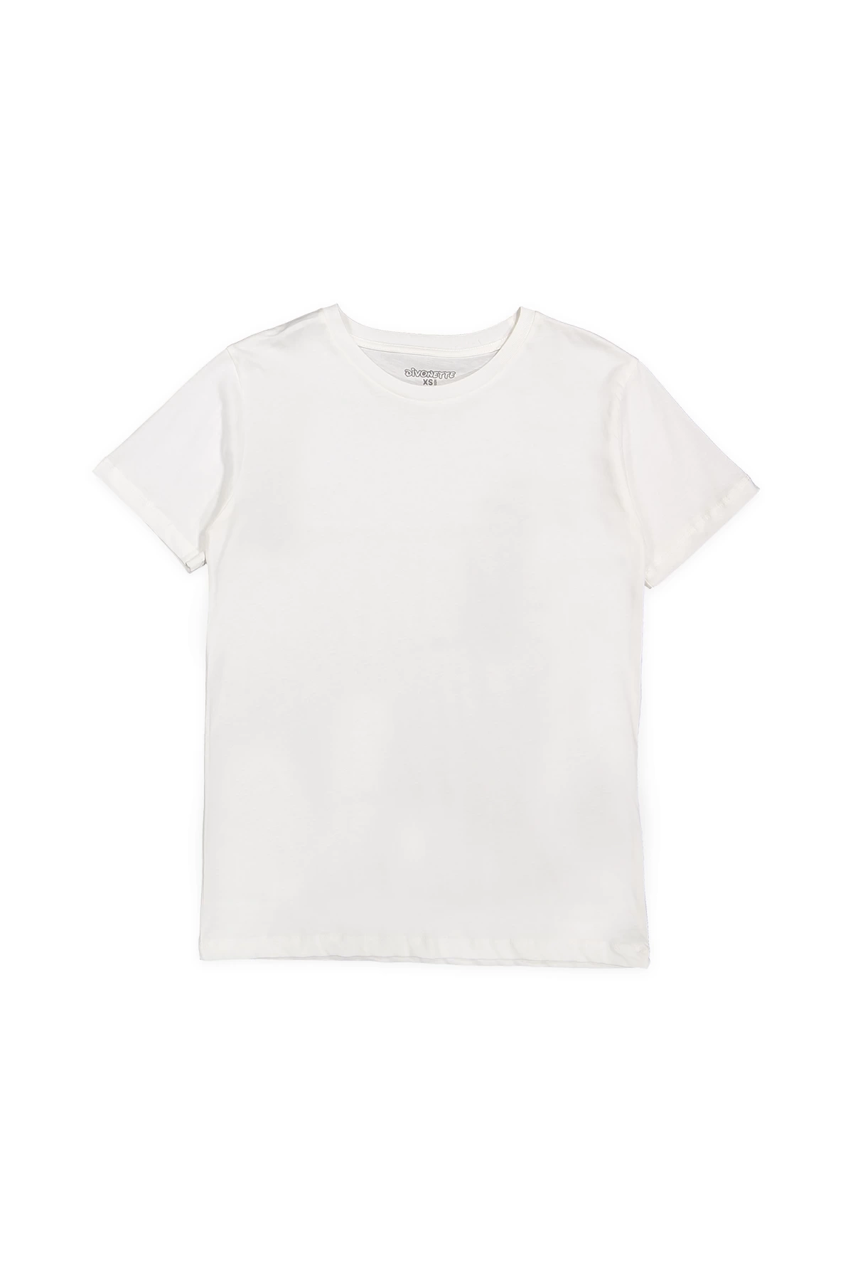 Kız Erkek Çocuk 6lı Set Düz Kısa Kollu T-shirt - Çocuk Giyim