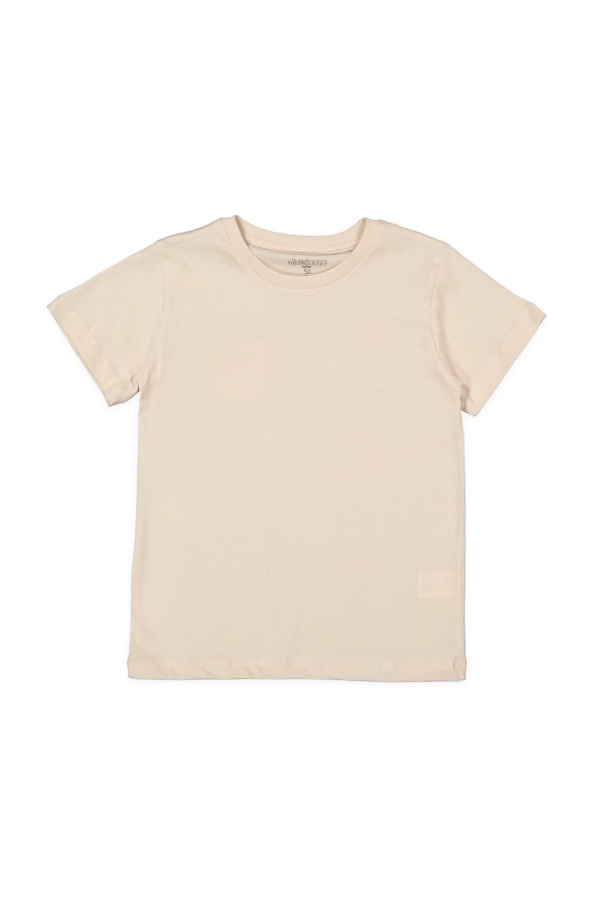 Kız Erkek Çocuk 6lı Set Düz Kısa Kollu T-shirt - Çocuk Giyim